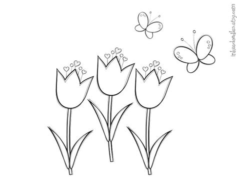 spring flower clipart black and white 10 free Cliparts | Download ...