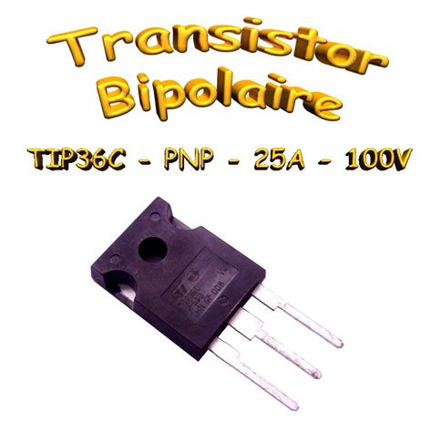 TIP36C Transistor PNP 100v 25A To247 125W