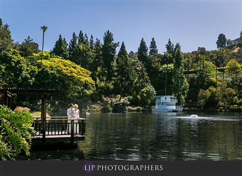 Lake Shrine Pacific Palisades Wedding Ceremony | Stephen and Janis