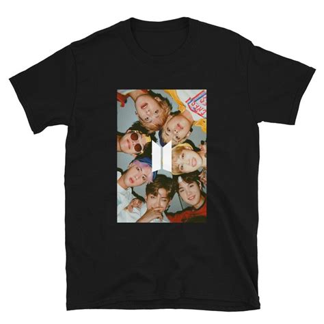 Bts Group Member Unisex T Shirt Bts Merch Bts Clothing Namjoon Etsy