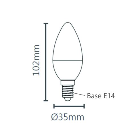 L Mpada Led Vela Leitosa E Luz Quente W Bivolt Arevo Ilumina O