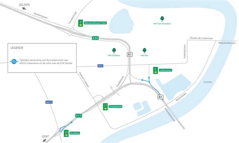 Nieuwe Snelweg Van Kennedytunnel Naar E17 Opent In Weekend 2 4 Juni