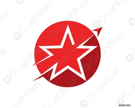 Star Logo Template Stock Vector 2681404 Crushpixel