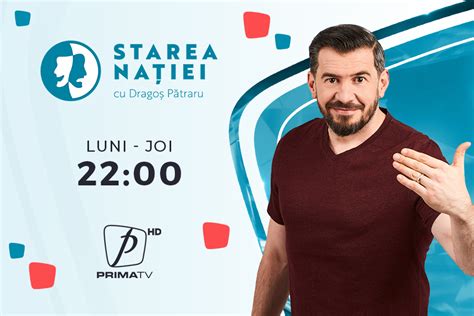 Drago P Traru I A Retras Emisiunea Starea Na Iei De La Prima Tv