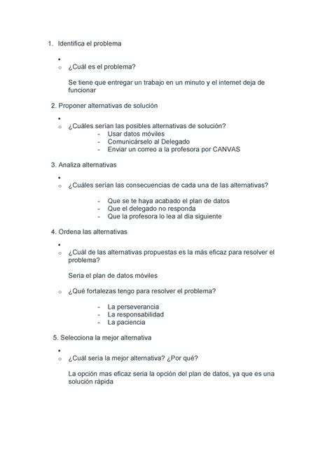 IVU Actividad D 11a Dietmar Centeno 1 Identifica el problema o Cuál