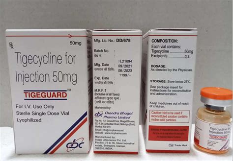 TIGECYCLINE INJ At Rs 1000 Piece Tigecycline Injection ID 25680636248