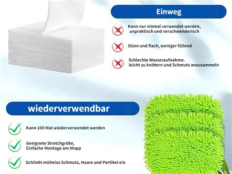 Haisige T Cher F R Swiffer Bodenwischer St Ck Wiederverwendbare