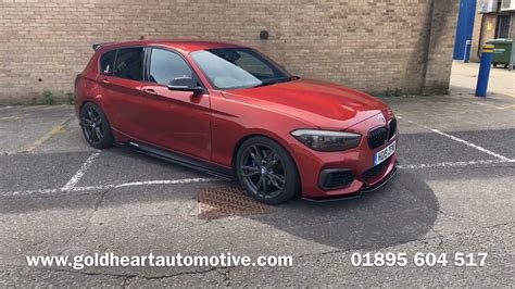 Bmw M140i Stage 2 Sunset Orange With Exhaust Youtube