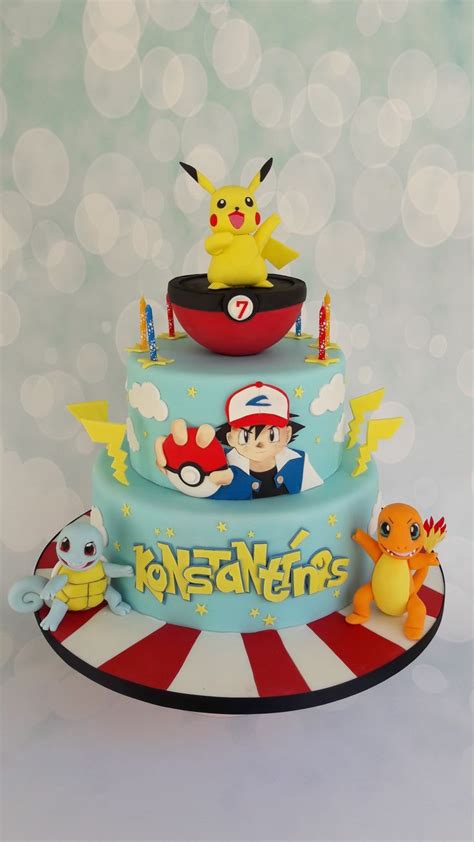 Pokemon cake. | Pokemon cake, Pikachu cake birthdays, Pokemon birthday cake