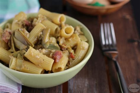 Pasta Alla Carbonara Di Carciofi