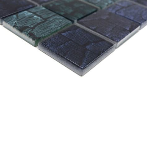 Mosaikfliese Quadrat Crystal Xcm Pf X Cm Mehrfarbig Gl Nzend