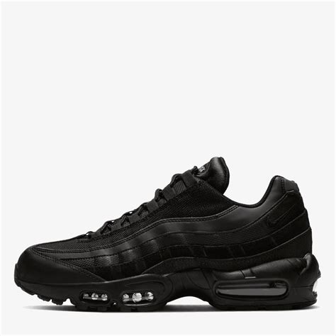 Air Max 95 Essential Triple Black Mens Footwear From