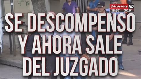 Descompensada y tambaleando así salió la mamá de Fernando Báez Sosa