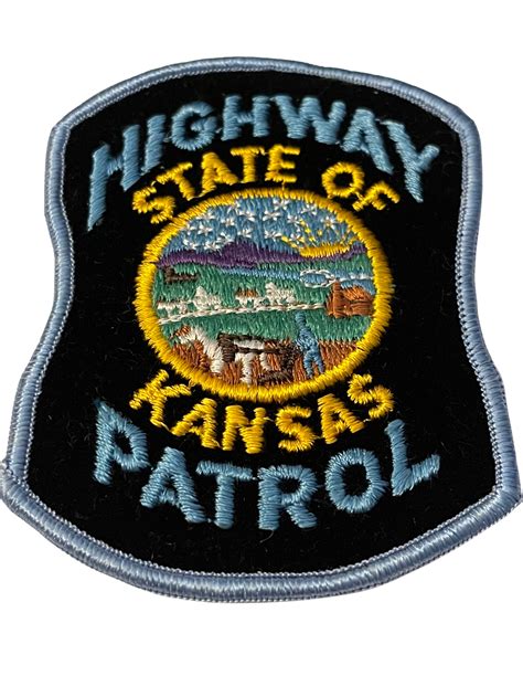 KANSAS HIGHWAY PATROL PATCH