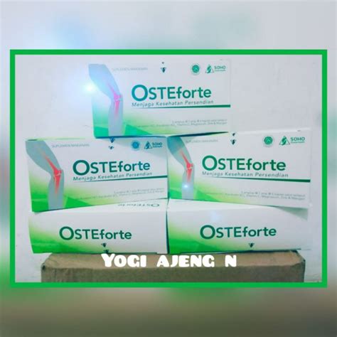 Jual OSTE Forte Box 30 Kaplet Shopee Indonesia