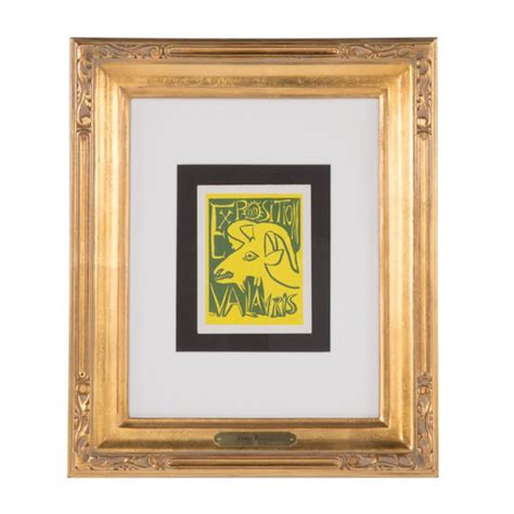 Sold Price Pablo Picasso Exposition Vallauris 52 Linocut March 6