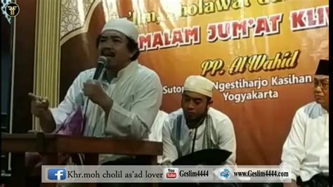 KHR MOH CHOLIL AS AD PENGAJIAN UMUM DI YOGYA KARTA YouTube