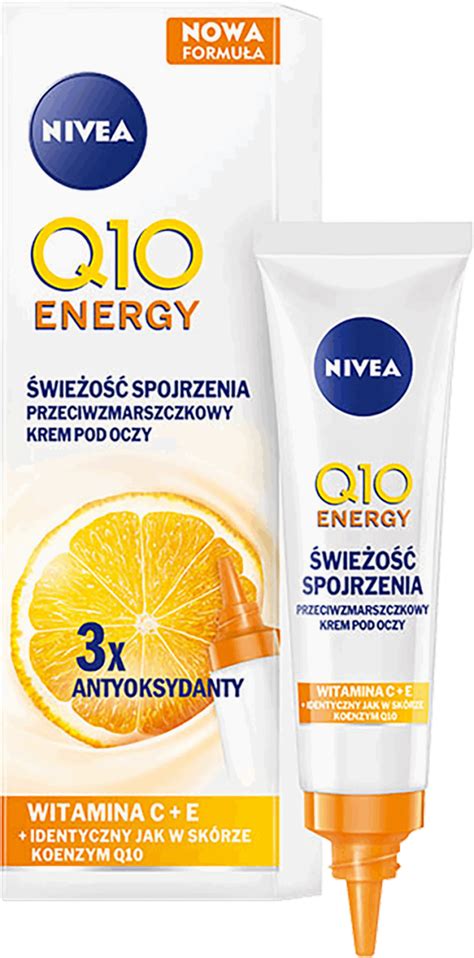 Nivea Q Energy Przeciwzmarszczkowy Krem Pod Oczy Odm Odzona Pe Na