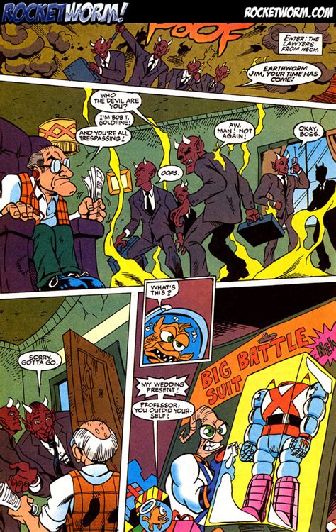 Earthworm Jim Marvel Absurd Comic