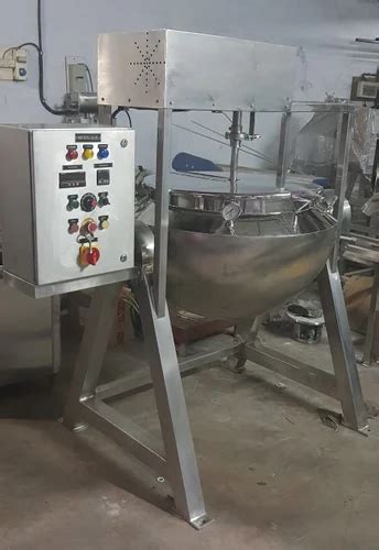 Automatic Stainless Steel Starch Paste Kettle Capacity 10 Ltrs To