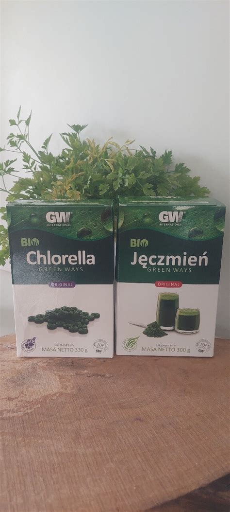 Zestaw Szt Chlorella J Czmie Green Ways Bio Gda Sk Kup Teraz