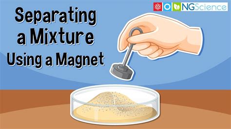 Separating a Mixture Using a Magnet - YouTube