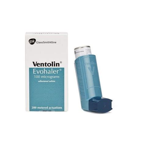 Buy Ventolin Asthma Inhaler Online £12 99 Medicine Direct