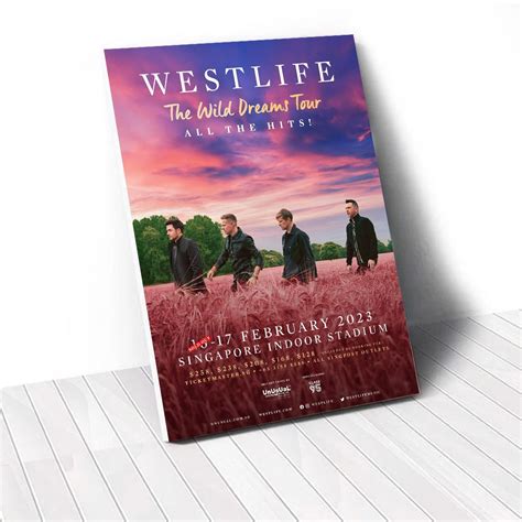 Westlife Tour 2023 Poster sold by AnChandrasekaran | SKU 40853181 | Printerval