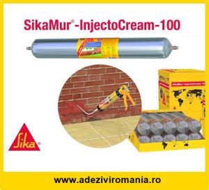 SikaMur Injectocream 100 600 Ml Injectare Fundatii Sika Adeziv