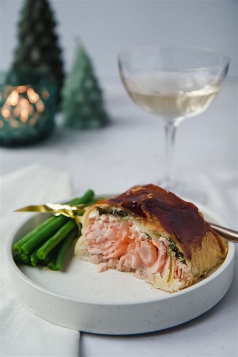 Zalm en croûte zalmpakketjes in bladerdeeg makkelijk kerstrecept