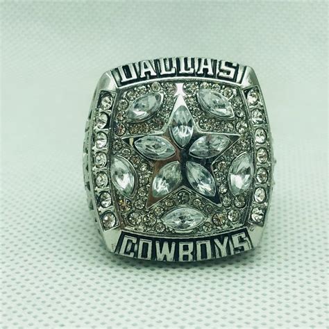 1995 Dallas Cowboys Championship Rings Color Silver – 4 Fan Shop