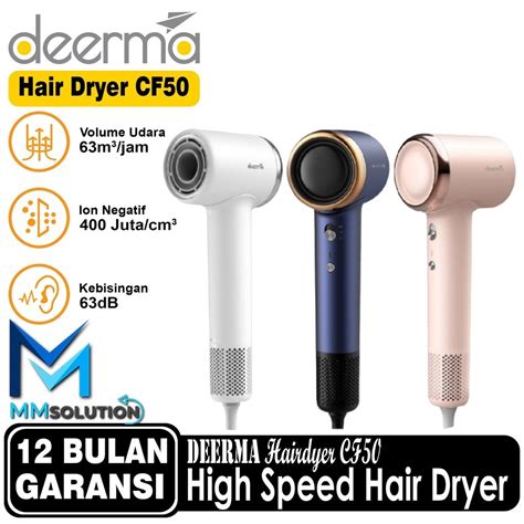 Jual PROMO SPESIAL Deerma CF50 High Speed Hair Dryer Pengering Rambut