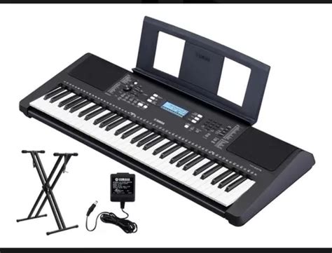 Teclado Yamaha Psr E373 Base Doble X Adap Pa3c Organeta Envío gratis