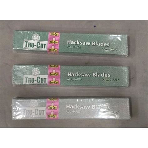 tru cut hacksaw blade  metal cutting  mm  rs box