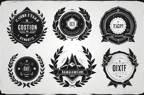 Premium Photo | Versatile Badge Templates Explore a Diverse Collection ...