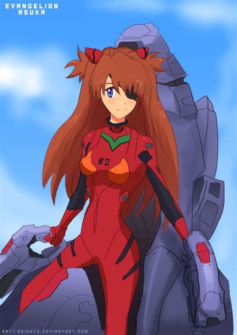 Asuka Shikinami Langley by Raionzu on DeviantArt