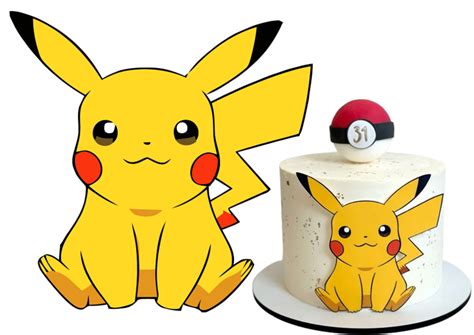 Wydruk Na Tort Masa Cukrowa Wydruk Cukrowy Pikachu Cm Pokemon Artcakes