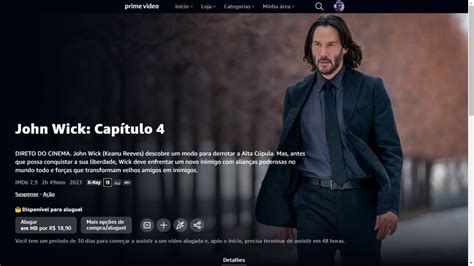 John Wick Baba Yaga Onde Assistir Ao Filme Keanu Reeves Em