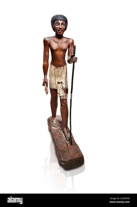 Ancient Egyptian Wooden Statue Of Wepwawetemhat Middle Kingdom 12th