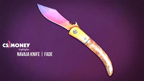 Csgo Navaja Knife Fade Youtube