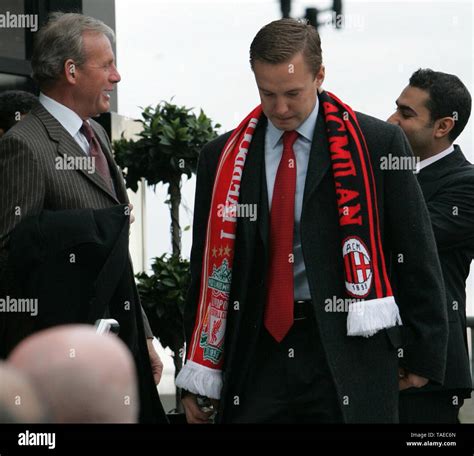 Liverpool ,Uk Ex Liverpool Owner Tom Hicks and his Sons visit Melwood ...