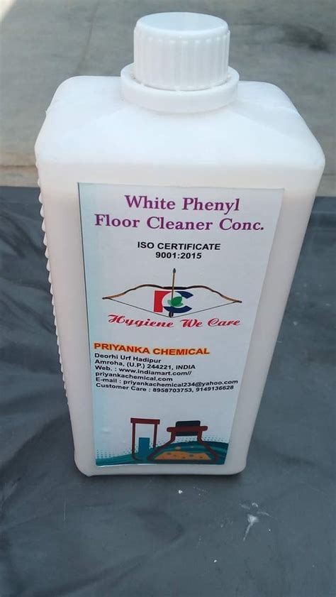 Concrete White Phenyl Floor Cleaner Packaging Type Bottle At 150