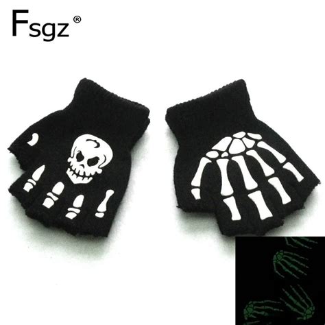 Kinder Fäustlinge Stricken Warme Finger Handschuhe Halloween