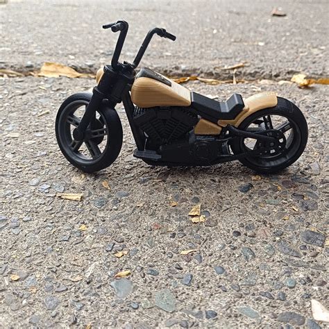 3D printable Harley Davidson - Custom Fat Boy Style • made with Ender 3 ...