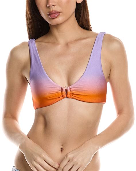 Simkhai Astrid Bikini Top In Purple ModeSens