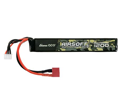 Airsoft Gens Ace 25C 1200mAh 3S1P 11 1V Airsoft LiPo Battery T Plug