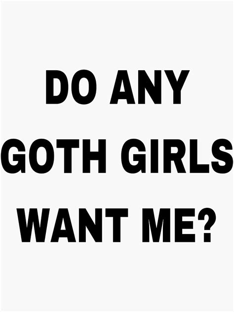 Goth Girls Sticker For Sale By Anteikustea Redbubble