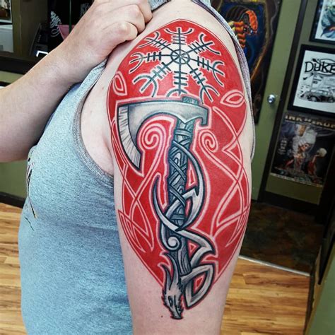 Cr Dit Ig Vikingtattoo Vikings Viking Tatouage Viking D Couvrez