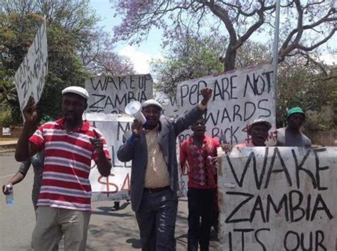 Picture PeP Leader Sean Tembo Demonstrates Against Controversial