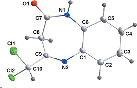 Figure 1 From Crystal Structure And Hirshfeld Surface Analysis Of A New